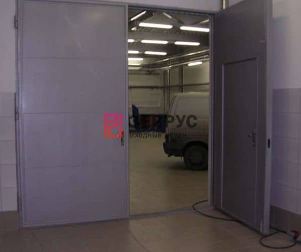 Установленные противопожарные ворота Зеррус — пример 109